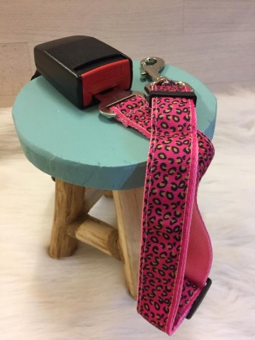 Hondengordel Tiger Pink 2