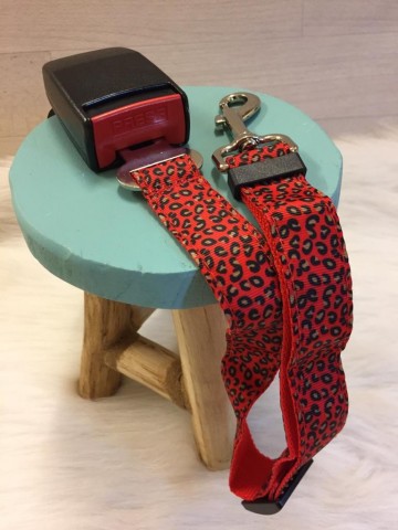 Hondengordel Tiger Red 2