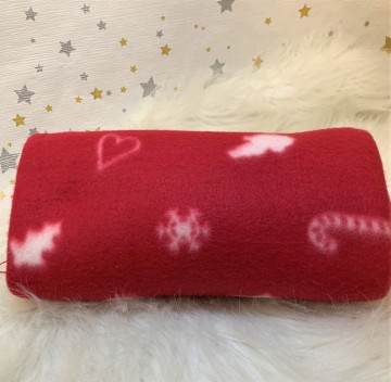 Trixie Kerstdeken Yuki Fleece Rood