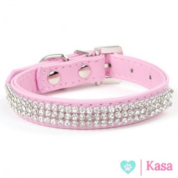 Halsband Pink Strass