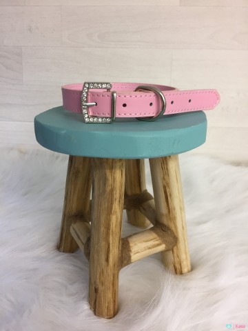 Halsband Pink Strass 3