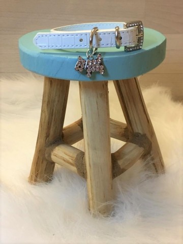 Halsband Snake White 1