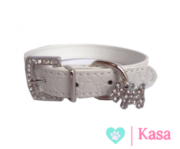 Halsband Snake White