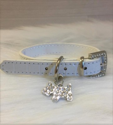 Halsband Snake White 2