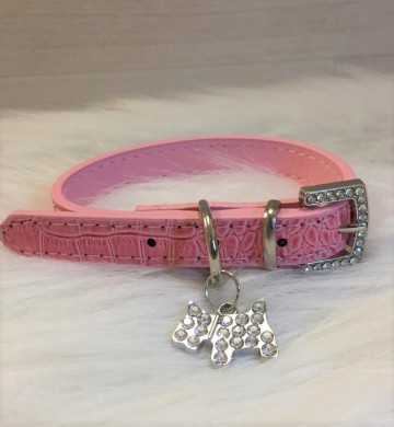 Halsband Snake Pink 2