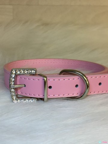 Halsband Pink Strass 5
