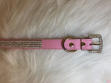 Halsband Pink Strass 6