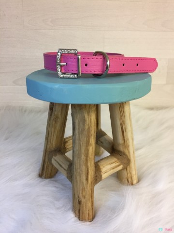 Halsband Fuchsia Strass 2