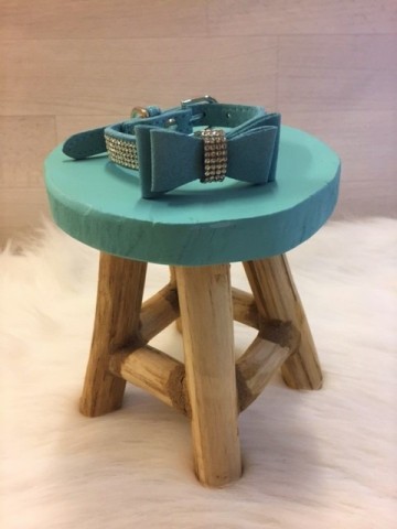 Halsband Smokey Blue 1