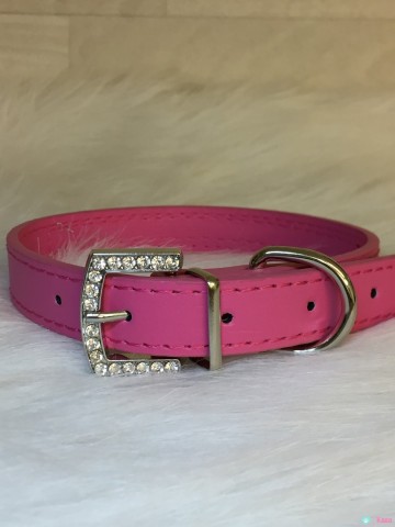 Halsband Fuchsia Strass 4