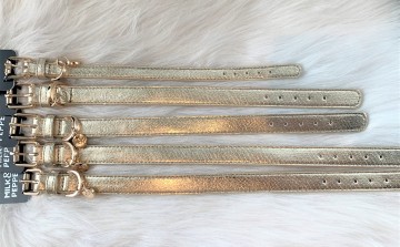 Python Gold Halsband Set