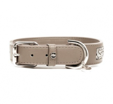 Quartz Taupe Halsband 1