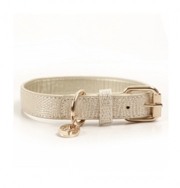 Noox Halsband Gecko Goud