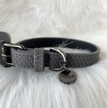 Milk and Pepper Safira Grey Halsband