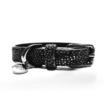 Milk and Pepper Jaguar Black Halsband