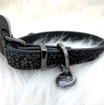 Milk and Pepper Jaguar Black Halsband