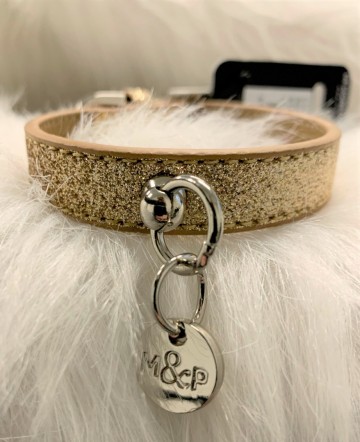 Milk & Pepper Stardust Gold Halsband