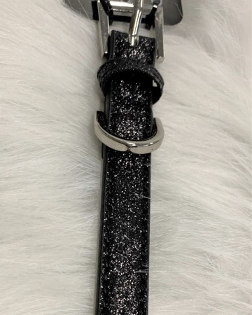 Milk & Pepper Stardust Black Halsband Details