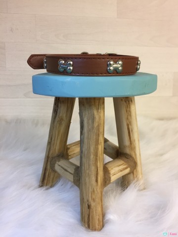 Halsband Coffee Bone 1