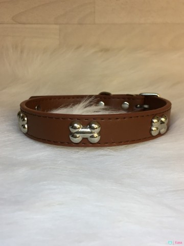 Halsband Coffee Bone 2