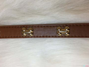Halsband Coffee Bone 3