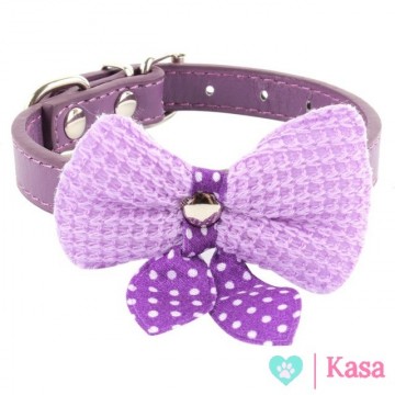 Halsband Knitted Purple