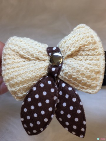 Halsband Knitted Sand 4