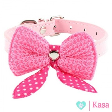 Halsband Knitted Pink