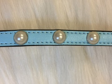 Halsband Pearl Aqua 3