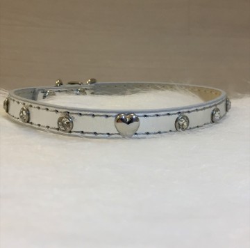 Halsband Rosa Silver 2