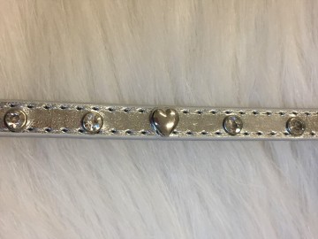 Halsband Rosa Silver 3