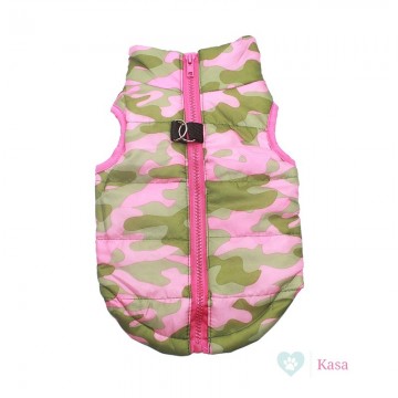 Bodywarmer Abby Pink Army