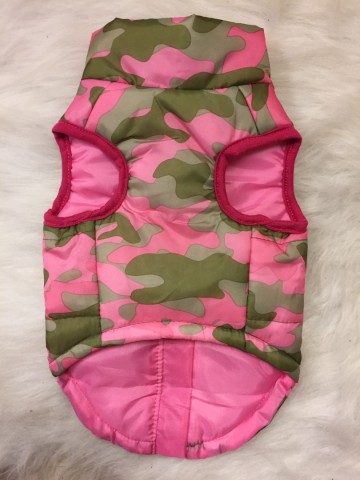 Bodywarmer Abby Pink Army 2