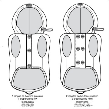 Milk and Pepper Regenjas Adele Knopen
