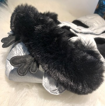 Milk & Pepper Hondenjas Kasper Grey Capuchon