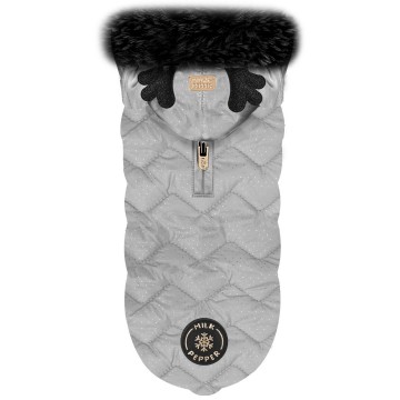 Milk & Pepper Hondenjas Kasper Puff Jacket Grey