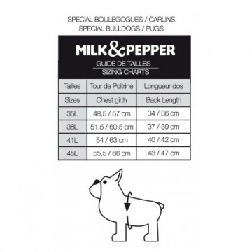 Milk & Pepper Hondenjas Joshua Maten Bull L