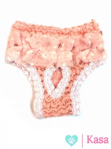 Loopsheidbroekje Lace Pink