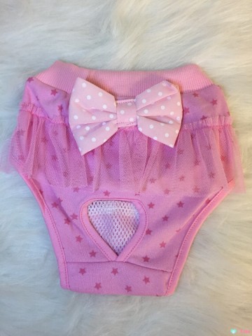 Loopsheidbroekje Stars Pink 1