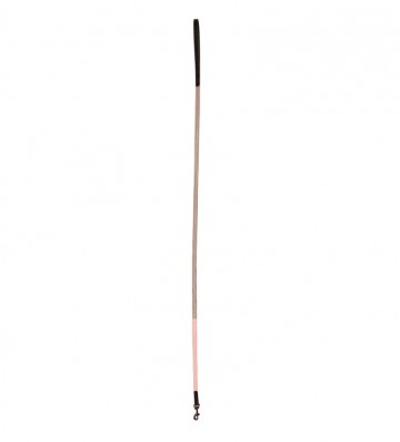 51DN Hondenriem Milano Corduroy Grey & Pink