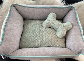 Trixie Junior Hondenmand Grijs / Mintgroen 4