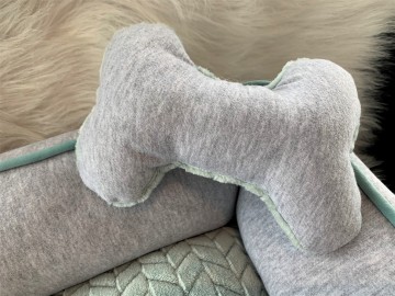 Trixie Junior Hondenmand Grijs / Mintgroen 7