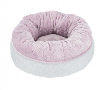 Trixie Junior Hondenmand Donut Lichtgrijs / Lila 1