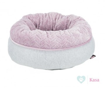 Trixie Junior Hondenmand Donut Lichtgrijs / Lila