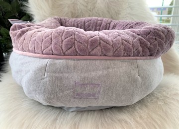 Trixie Junior Hondenmand Donut Lichtgrijs / Lila 3