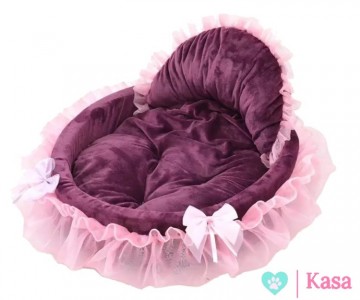 Ziva Bed Purple Lace