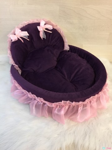 Ziva Bed Purple Lace 2