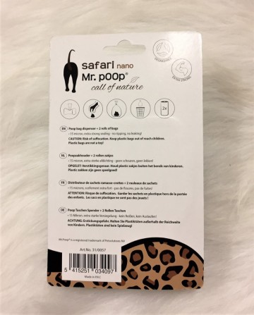 Mr Poop Houder Wildlife 2