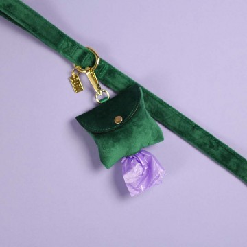 Barx Poepzakjeshouder Velvet Emerald Looplijn