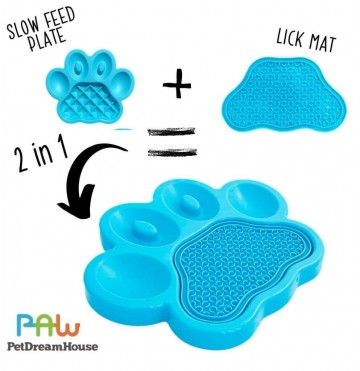 Paw Food & Lick Blauw